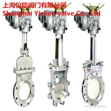 Electric Lug Stainless Steel Knife Gate Valve